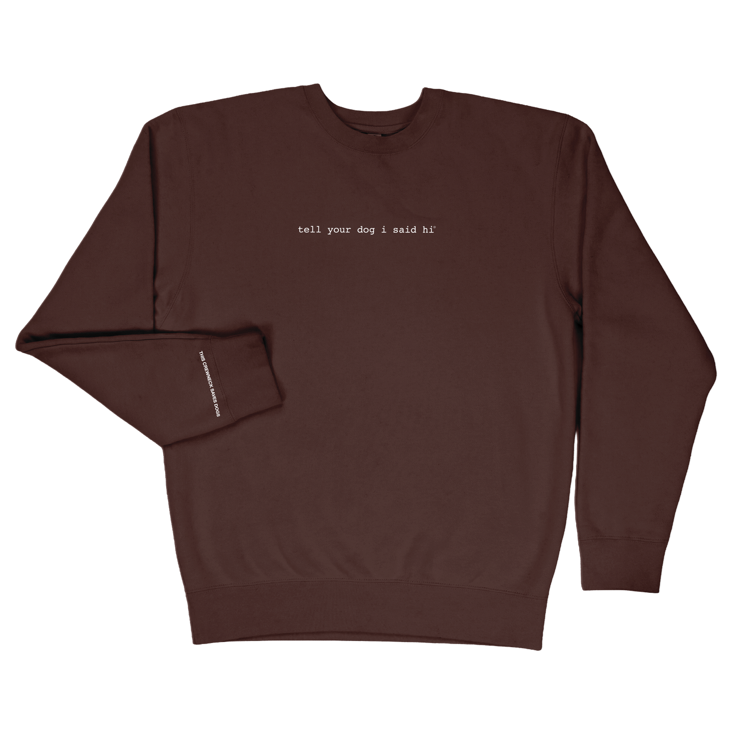 Classic Crewneck - Chocolate