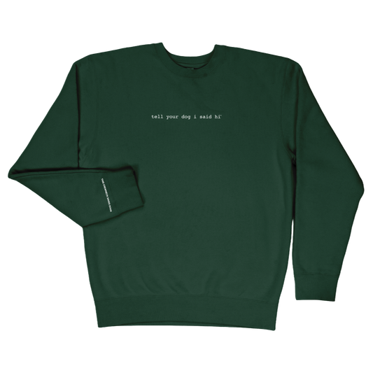 Classic Crewneck - Dark Green