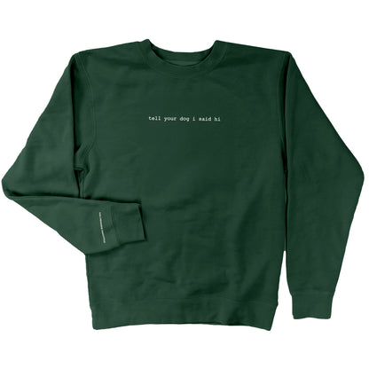 Classic Crewneck - Dark Green