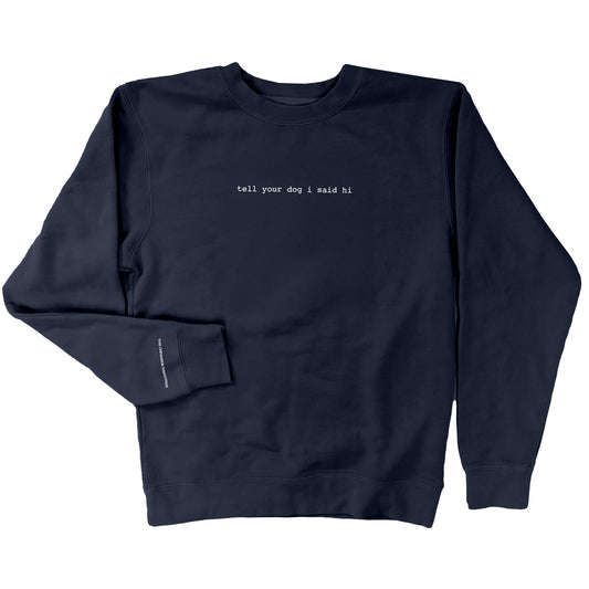 Classic Crewneck - Navy