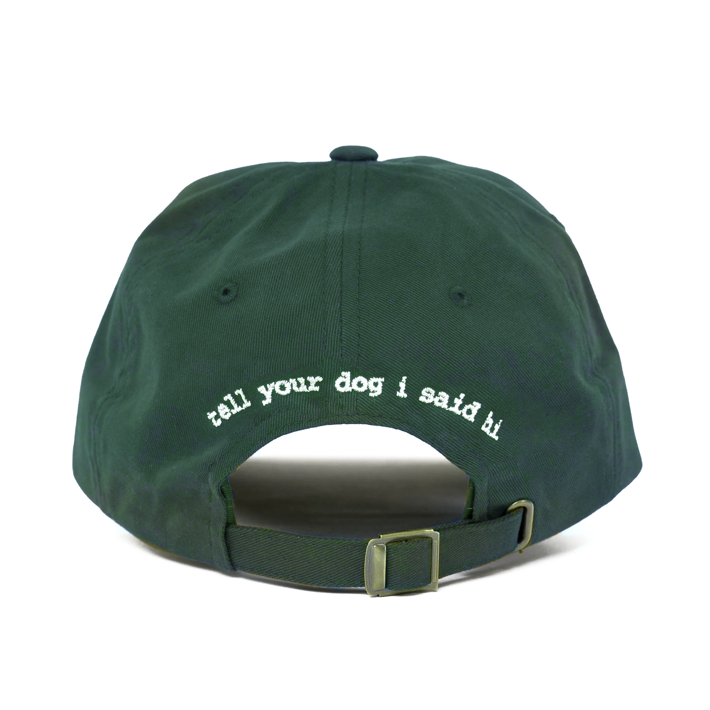 Spruce Green Waving Dog Hat