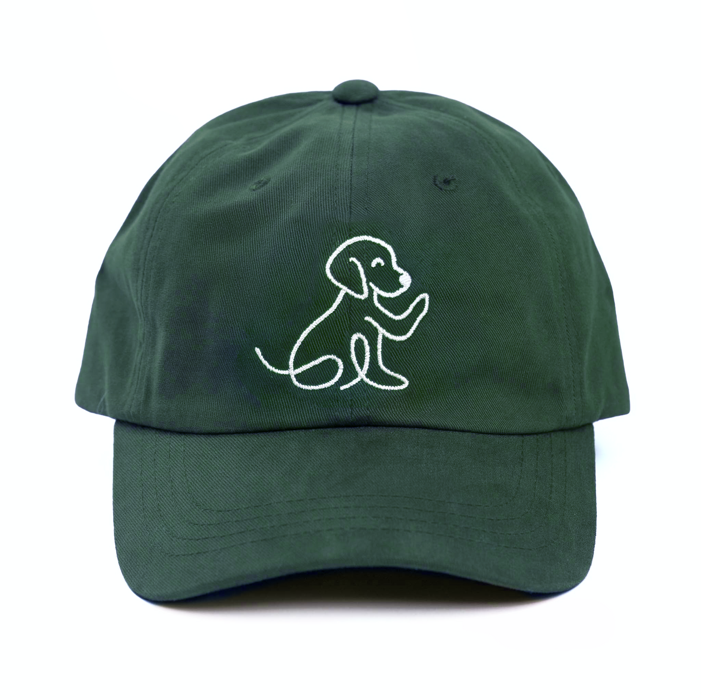 Spruce Green Waving Dog Hat