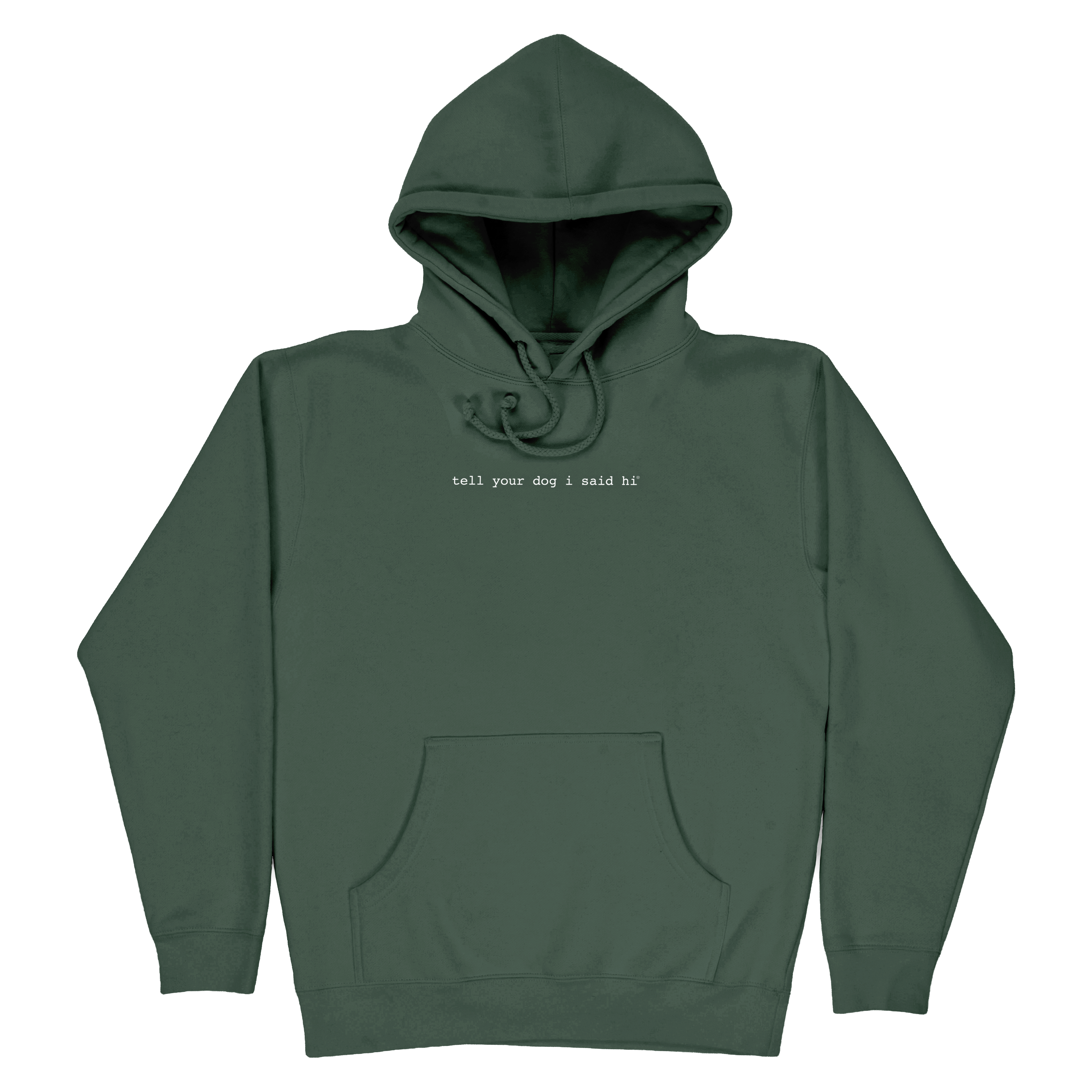 Classic Hoodie - Alpine Green – WeRateDogs