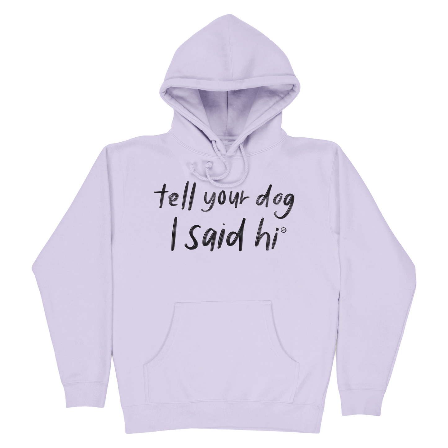 Handwritten TYDISH Hoodie - Lavender