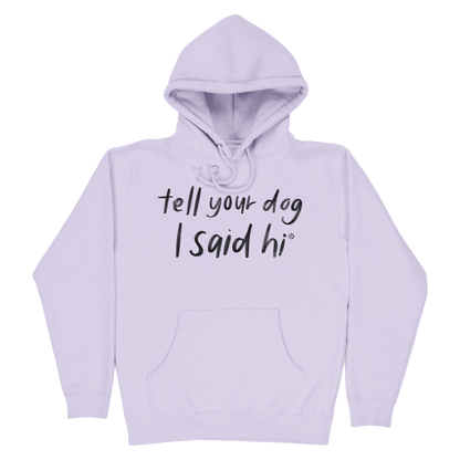 Handwritten TYDISH Hoodie - Lavender
