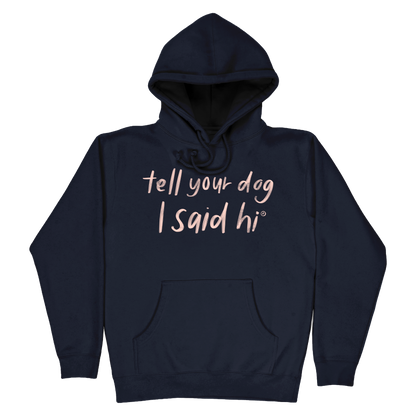 Handwritten TYDISH Hoodie - Navy