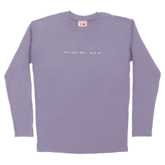 Classic Long Sleeve - Lilac