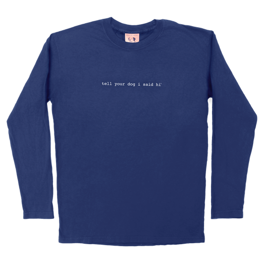 Long Sleeve Classic TYDISH - Navy
