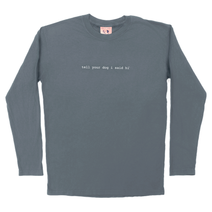 Long Sleeve Classic TYDISH - Slate
