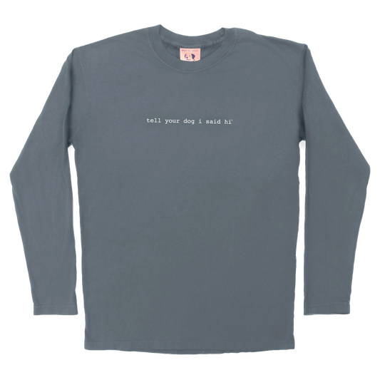 Long Sleeve Classic TYDISH - Slate