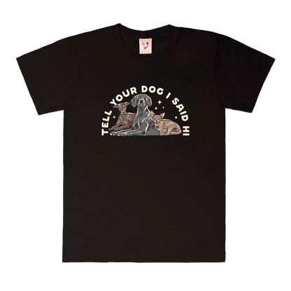 3 Dog TYDISH Tee - Black