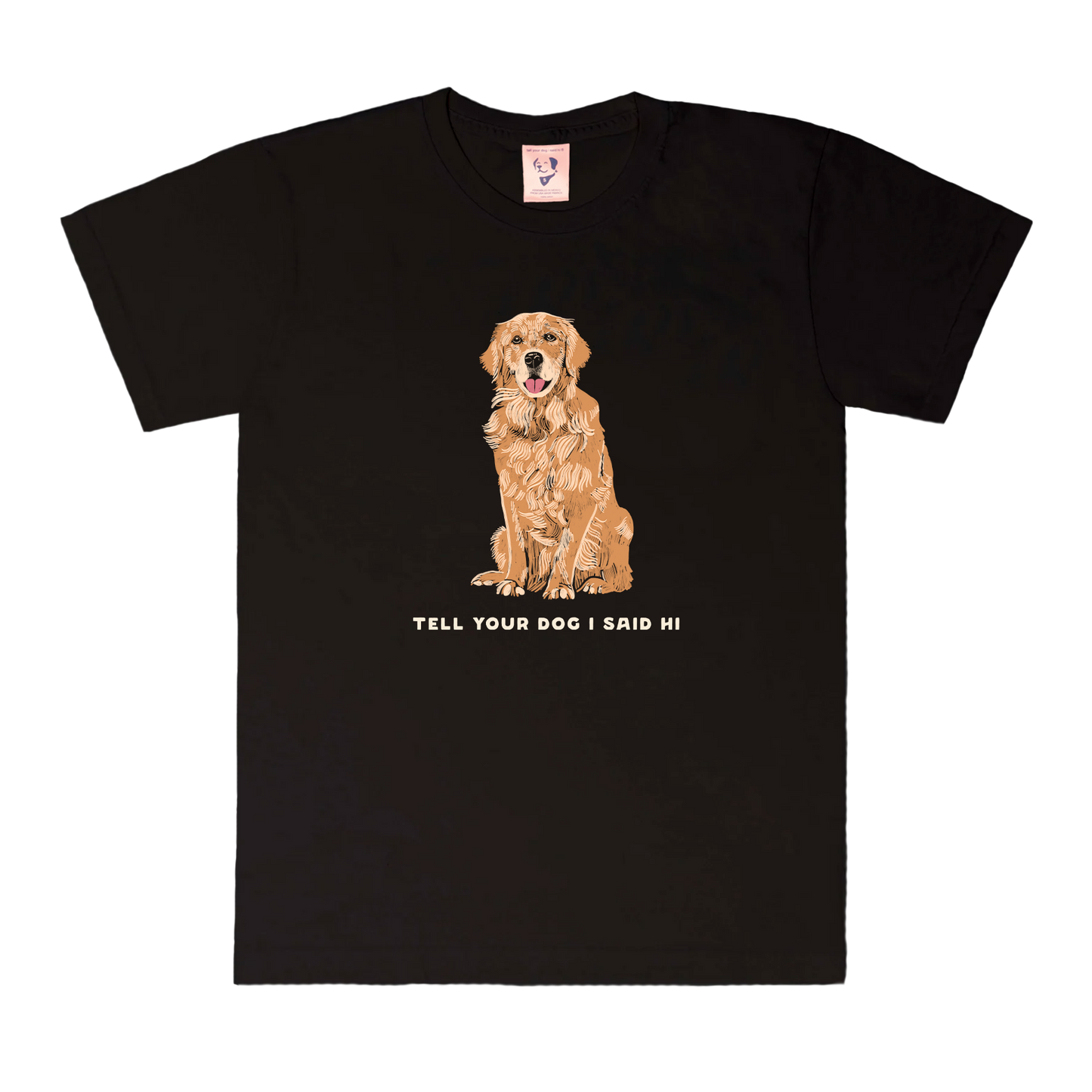 Golden TYDISH Tee - Black