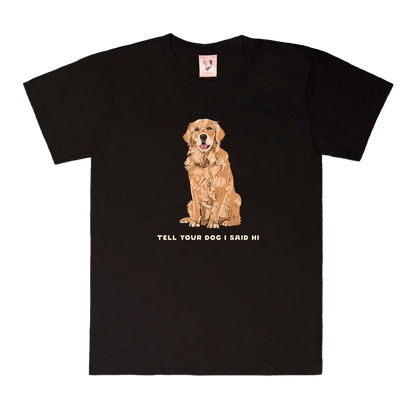 Golden TYDISH Tee - Black