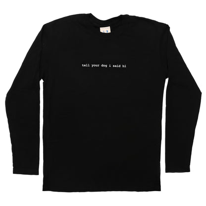 Long Sleeve Classic TYDISH - Black