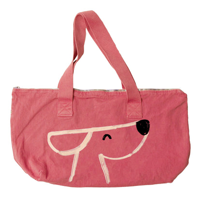Pink Tote Bag