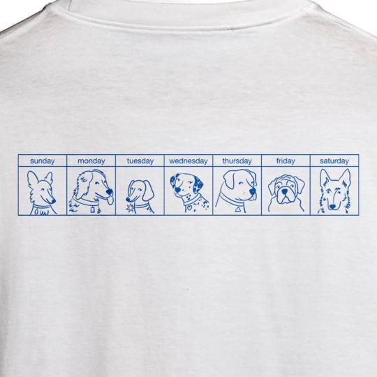 The Dogs Were Good Again Tee - White
