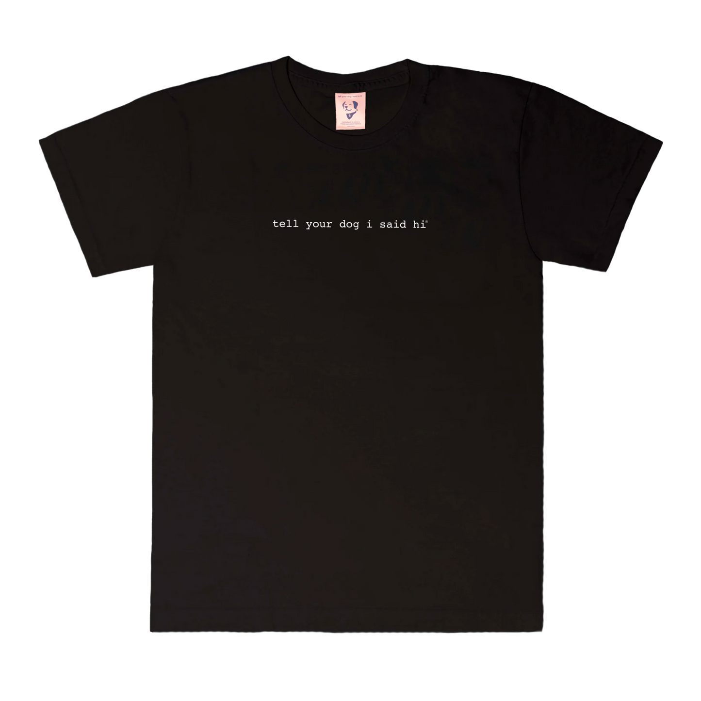 TYDISH Sploot Puppy Tee - Black