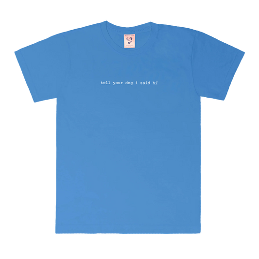 Classic Tee - Pacific Blue