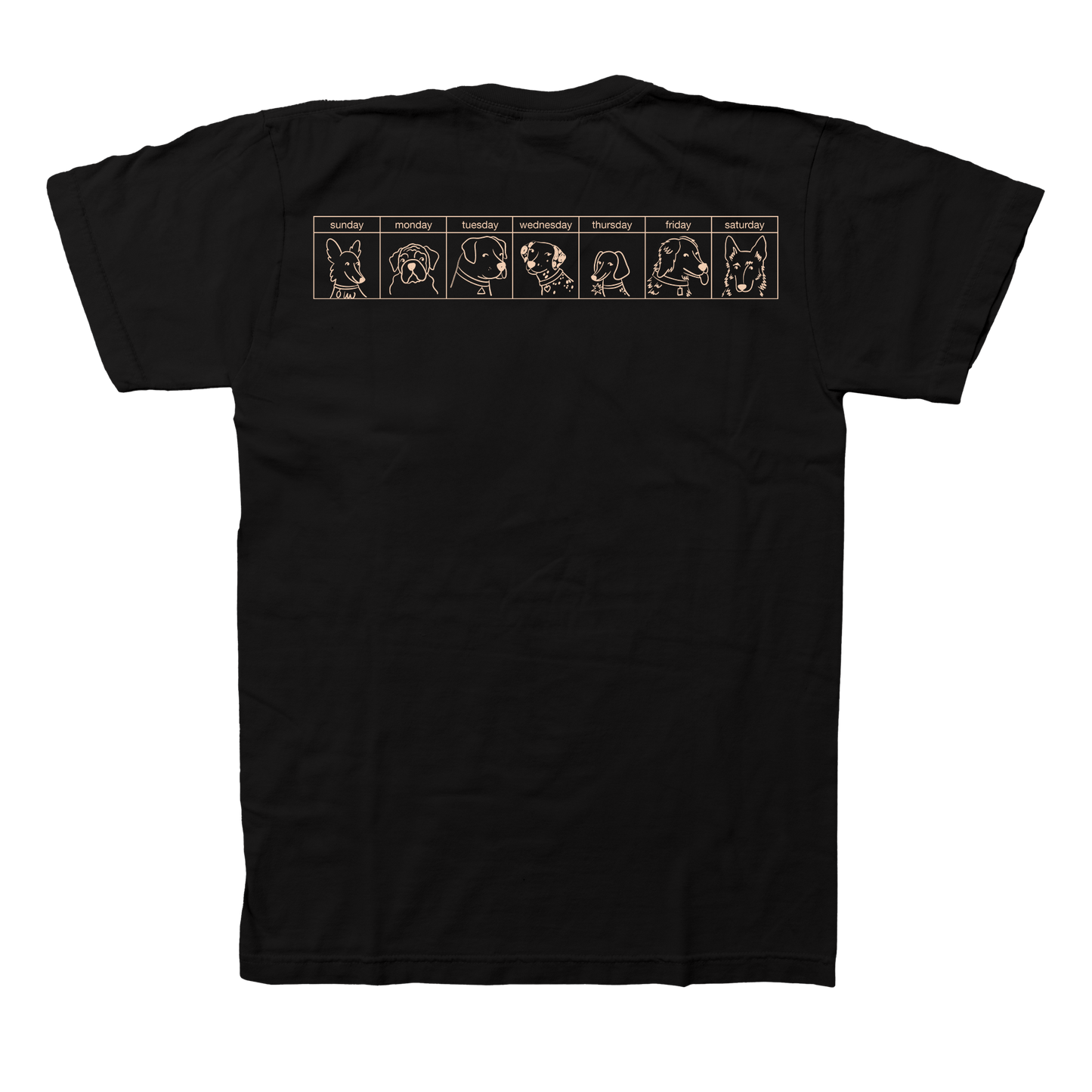 The Dogs Were Good Again Tee - Black