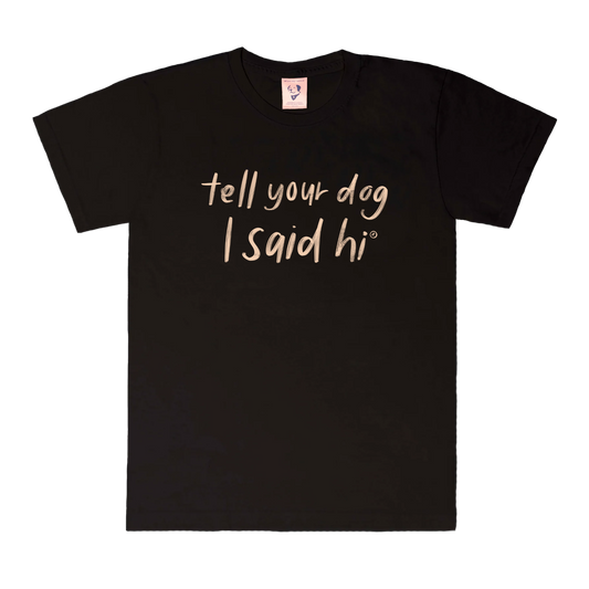 Handwritten Tee - Black