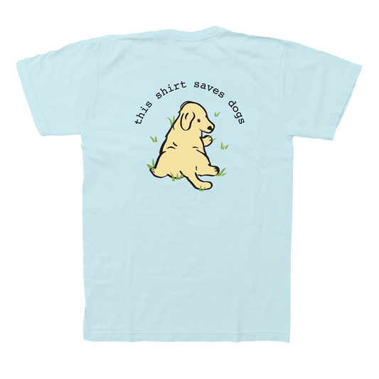 TYDISH Sploot Puppy Tee - Spun Sugar