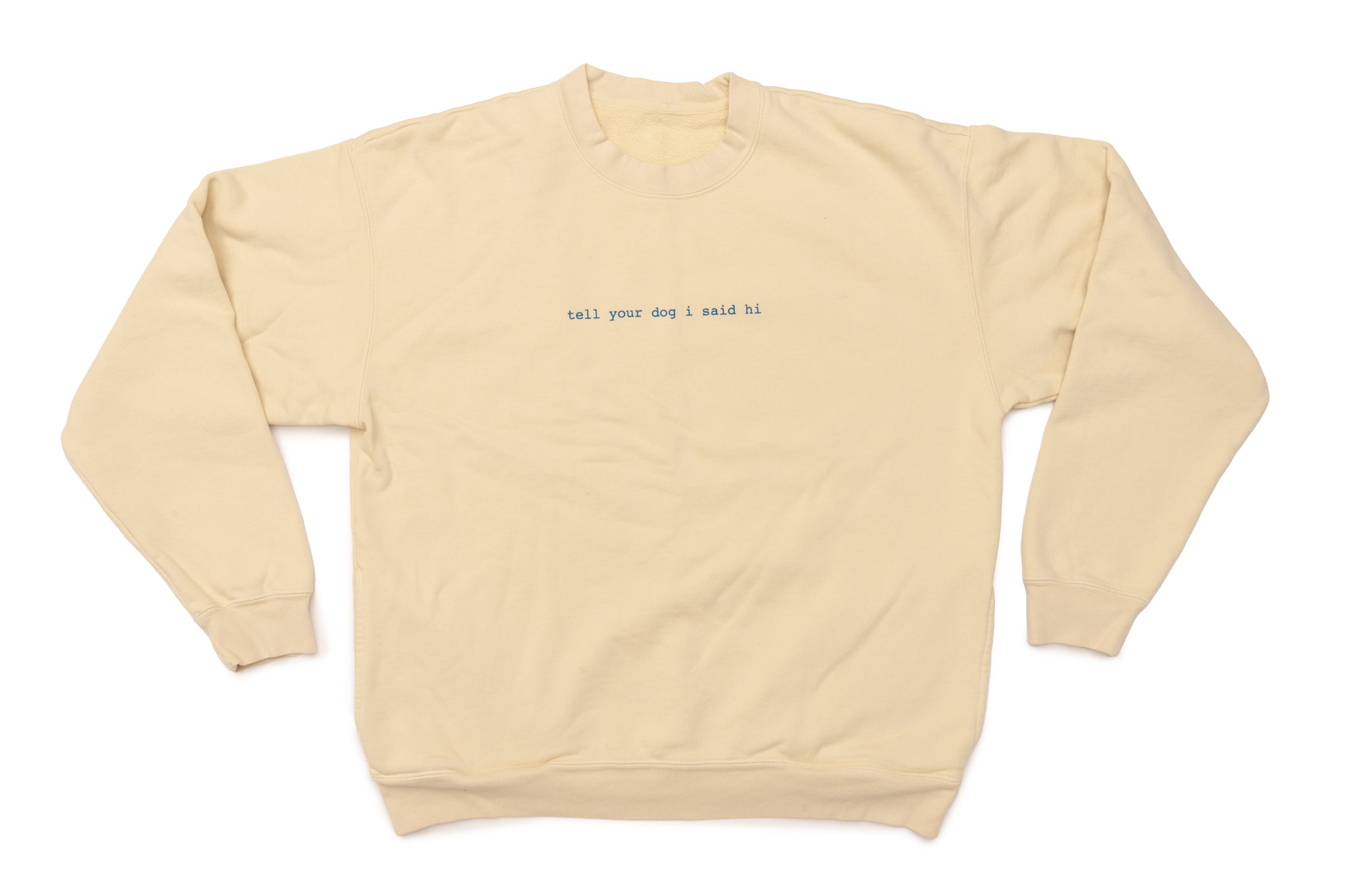 Premium Pocket Crewneck - Autumn Blonde