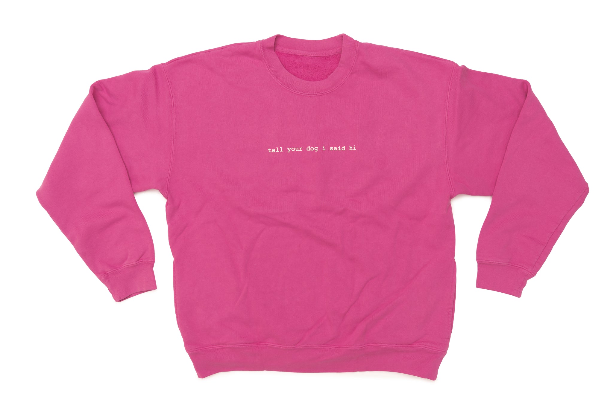 Premium Pocket Crewneck - Rose Violet