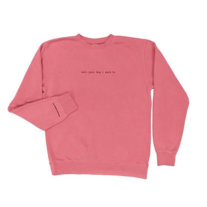 Classic Crewneck - Pink