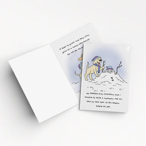Thoughts of Dog Holiday Card Set (20pk)