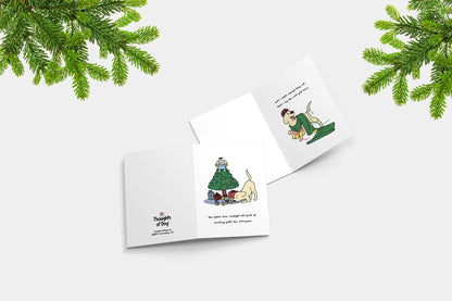 Thoughts of Dog Holiday Card Set (20pk)
