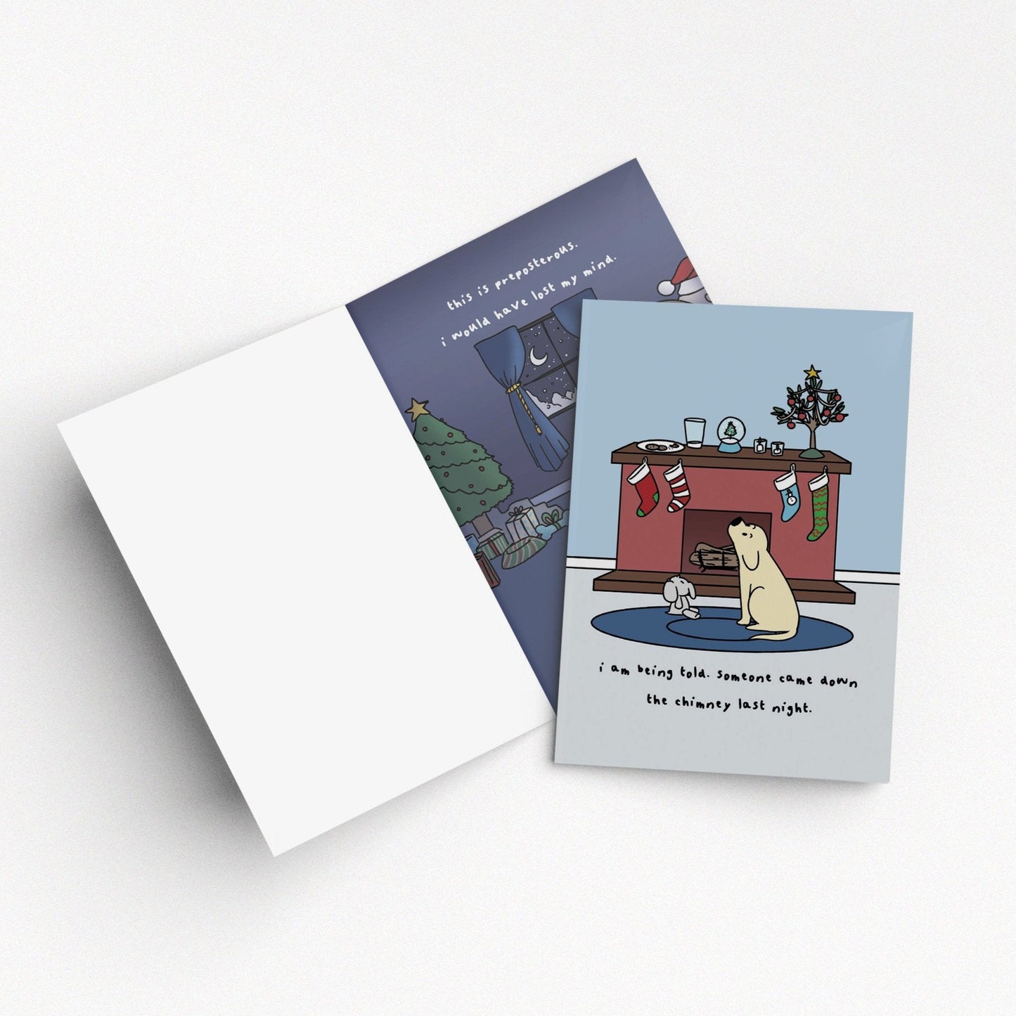 Thoughts of Dog Holiday Card Set (20pk)