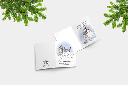 Thoughts of Dog Holiday Card Set (20pk)
