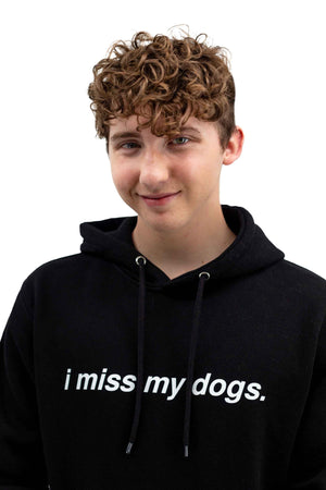 I Miss My Dogs Hoodie